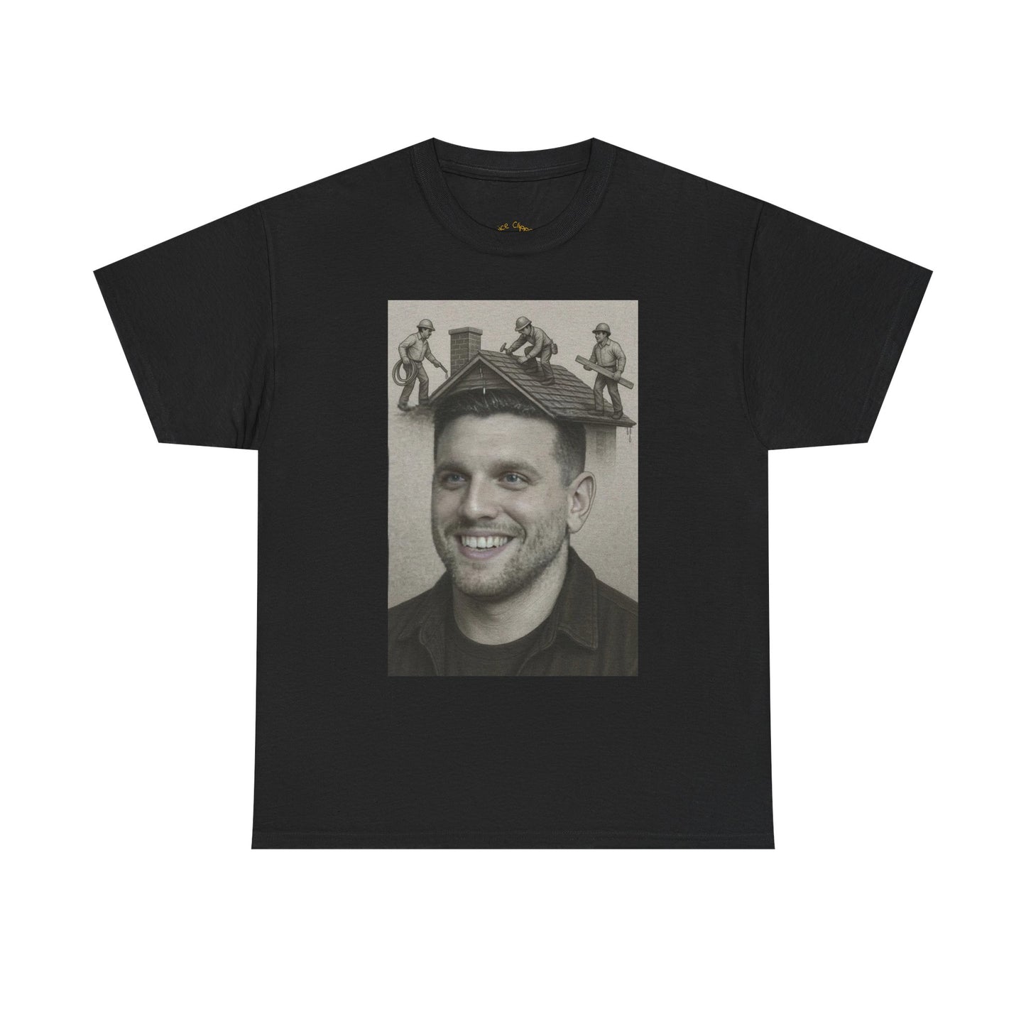 Three Men, One Leaky Roof Tee