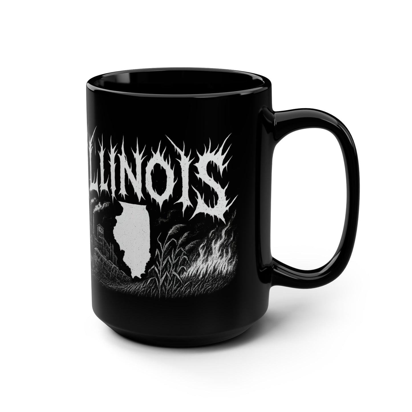 Illinois is Metal! Mug (15oz)