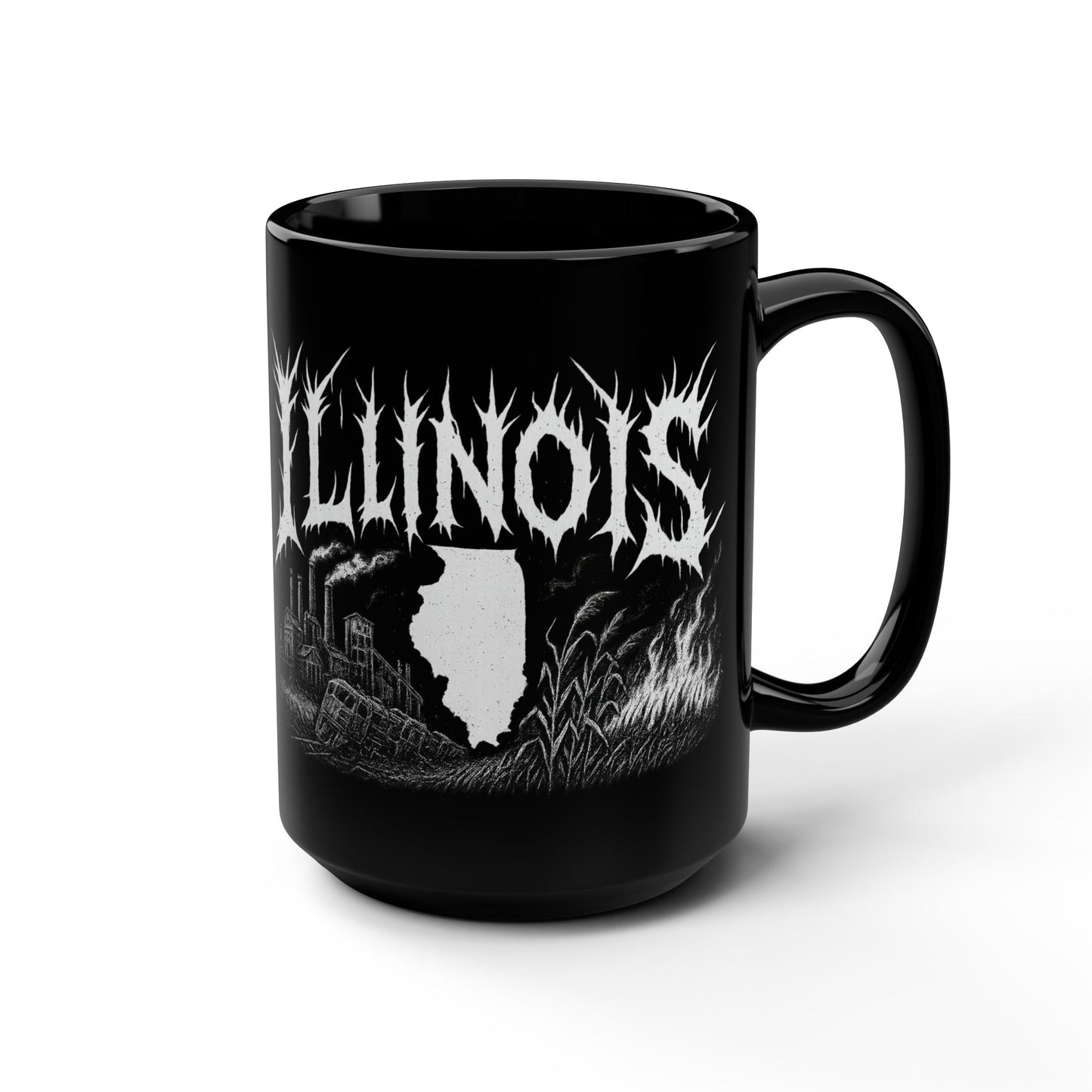 Illinois is Metal! Mug (15oz)