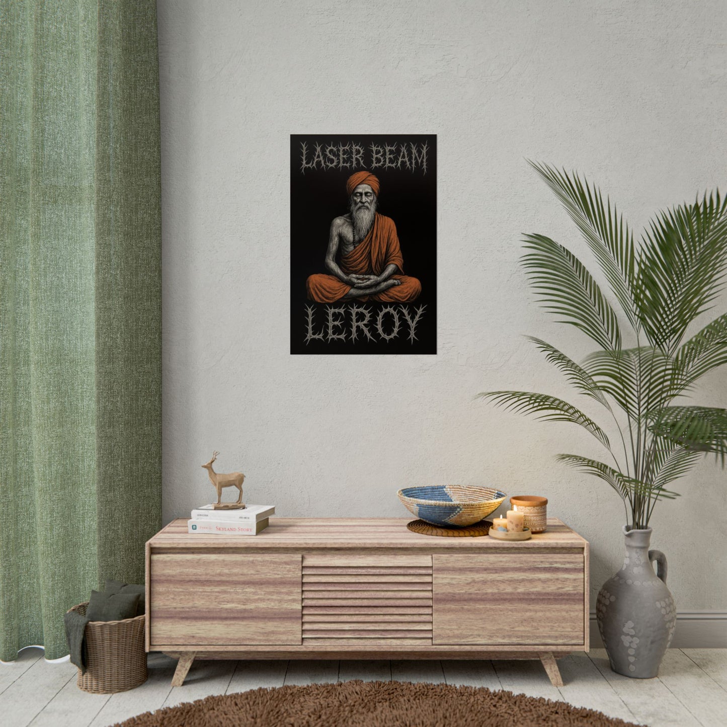Laser Beam Leroy Poster