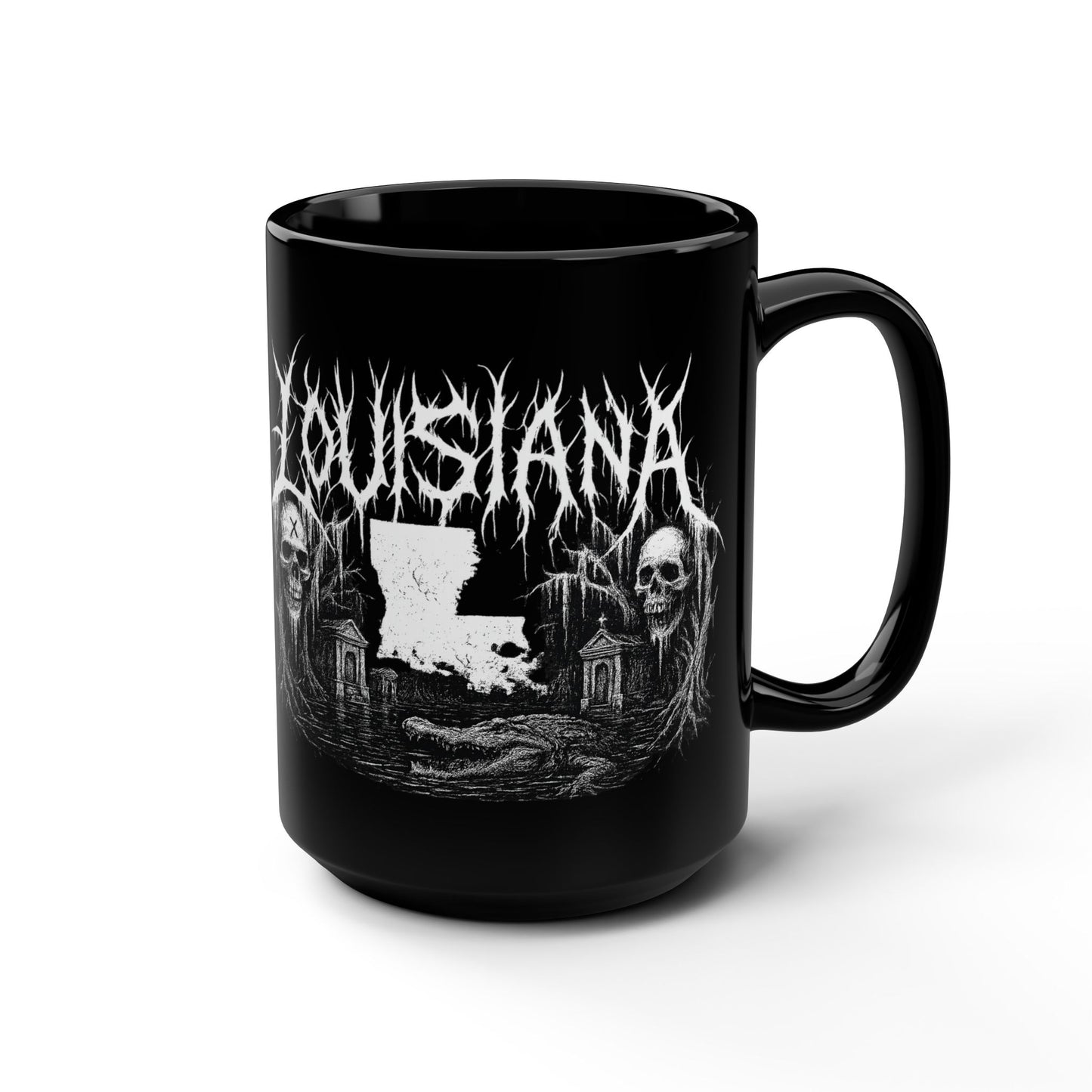 Louisiana is Metal! Mug (15oz)