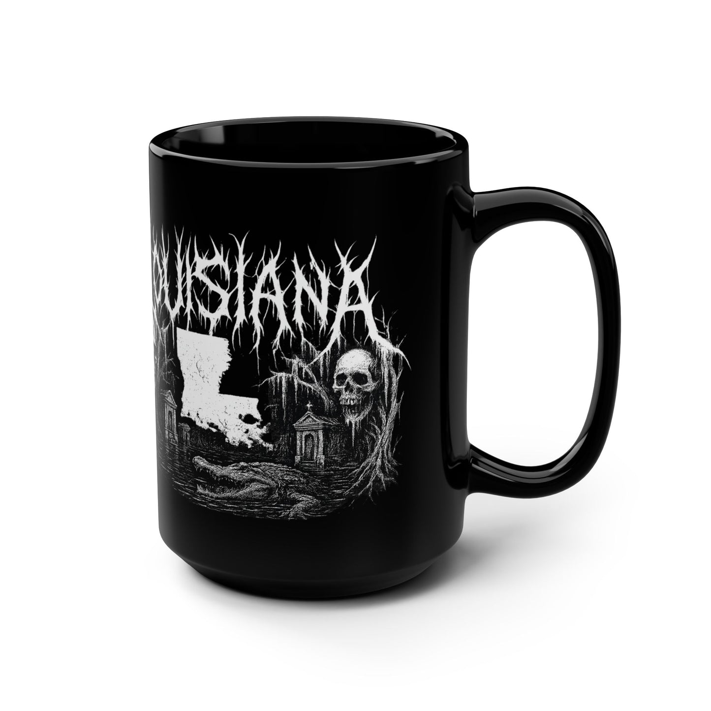 Louisiana is Metal! Mug (15oz)