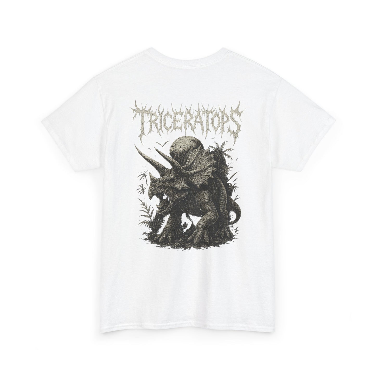 Triceratops is Metal! (Back Print)