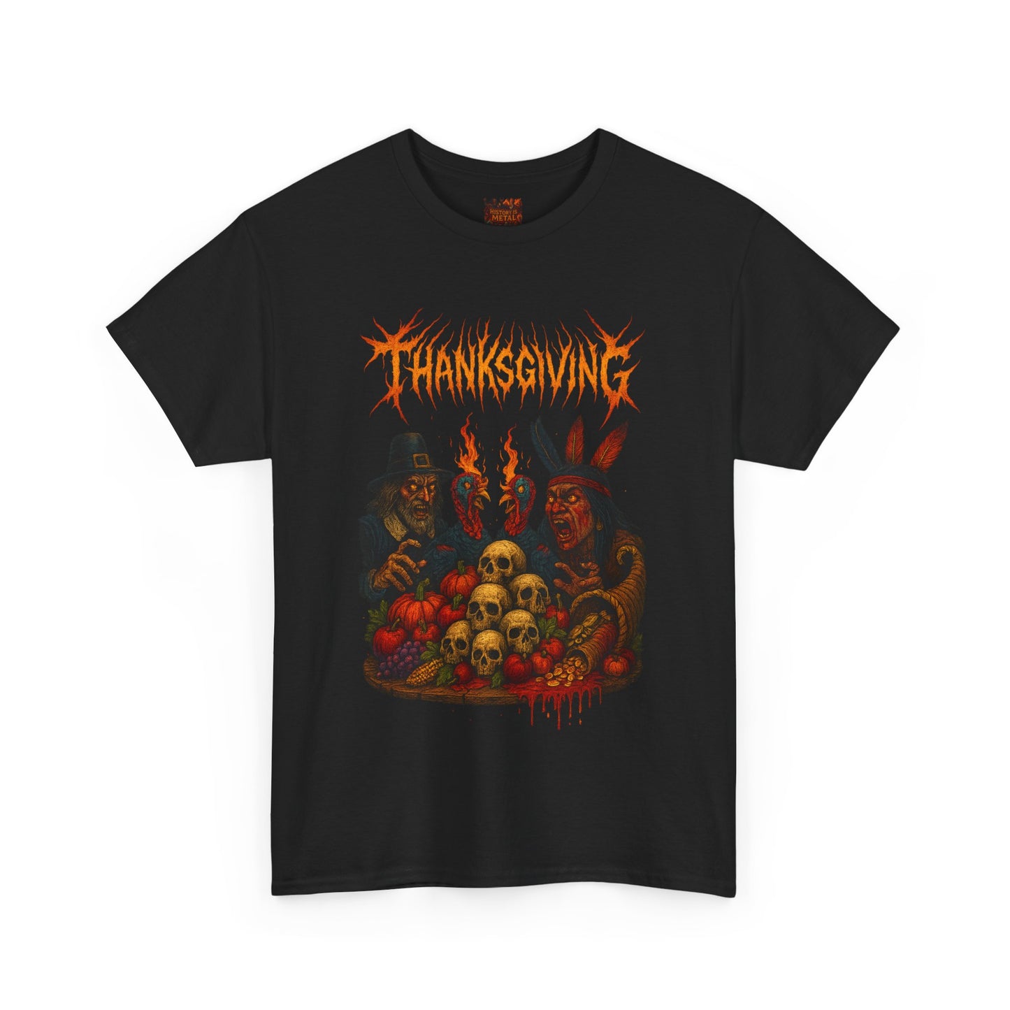 Thanksgiving! Metal Tee