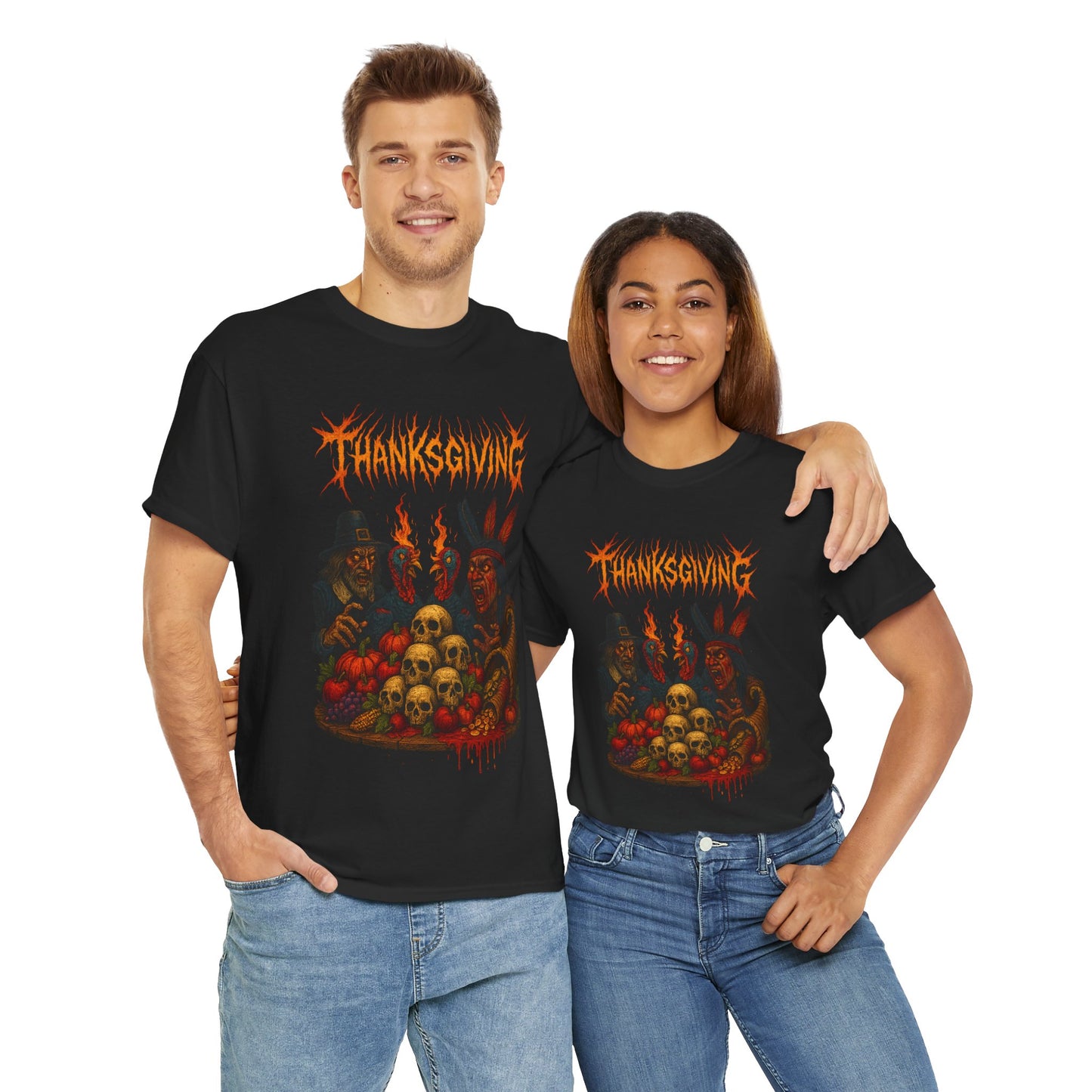 Thanksgiving! Metal Tee