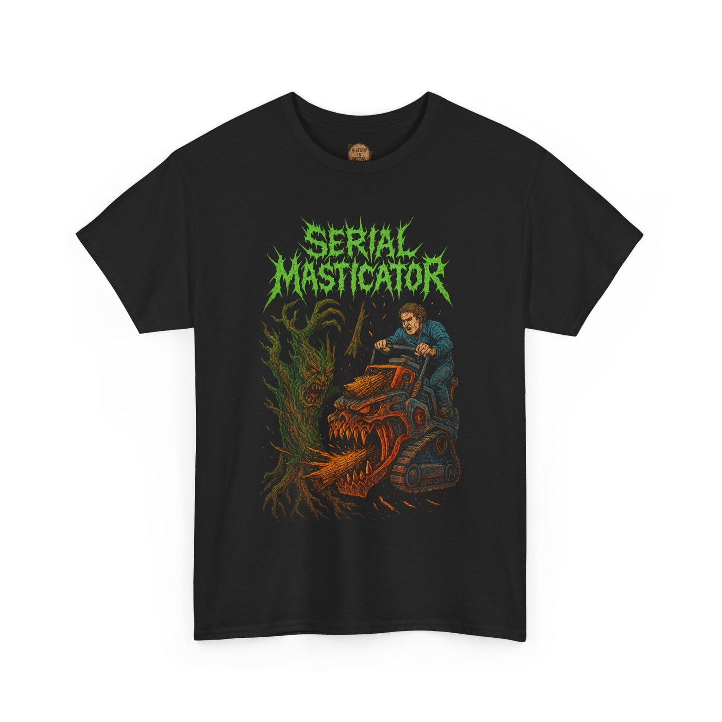 Serial Masticator Metal Band Graphic Shirt | Rock Concert Gear, Festival Wear, Gift for Metal Fans
