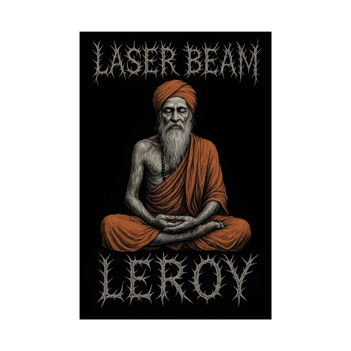 Laser Beam Leroy Poster